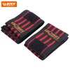 BOER Pair of Adjustable Sport Weight Lifting Strength Fitness Fitted Wrist Support Brace for Male Female