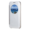 Luxury Mirror Flip Cover Hard PC Case with Auto Sleep Wake Up Function for Samsung Galaxy S6 Edge