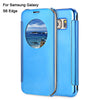 Luxury Mirror Flip Cover Hard PC Case with Auto Sleep Wake Up Function for Samsung Galaxy S6 Edge