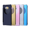 Luxury Mirror Flip Cover Hard PC Case with Auto Sleep Wake Up Function for Samsung Note 5