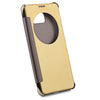 Luxury Mirror Flip Cover Hard PC Case with Auto Sleep Wake Up Function for Samsung Note 5