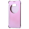Luxury Mirror Flip Cover Hard PC Case with Auto Sleep Wake Up Function for Samsung Note 5