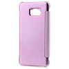 Luxury Mirror Flip Cover Hard PC Case with Auto Sleep Wake Up Function for Samsung Note 5
