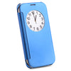 Luxury Mirror Flip Cover Hard PC Case with Auto Sleep Wake Up Function for Samsung Galaxy S6