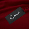 Trendy V-neck Cut Out Three Quarter Sleeve Pure Color Loose Women Blouse