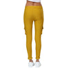 Casual Mid Waist Side Pocket Drawstring Pants for Women