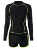 Quick Dry Contrasting Piped Surf Dive Suit