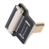 CY CYFPV Micro HDMI Type D Male Up Angled 90 Degree Connector for FPV HDTV Multicopter Aerial Photography