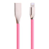 8 Pin Aluminum Alloy Copper Core Transfer Data Synchronization Charging Cord 0.9M