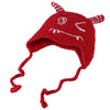 Cute Kid Cartoon Knitting Lacing Wool Hat