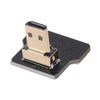 CY CYFPV Micro HDMI Type D Male Down Angled 90 Degree Connector for FPV HDTV Multicopter Aerial Photography