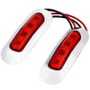 2pcs Truck Light 4 LEDs High Brightness No Delay Lamp