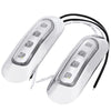 2pcs Truck Light 4 LEDs High Brightness No Delay Lamp