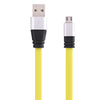 Micro USB Aluminum Alloy Noodle Transfer Data Synchronization Charging Cord 1M
