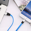 8 Pin Aluminum Alloy Noodle Transfer Data Synchronization Charging Cord 1M