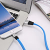 8 Pin Aluminum Alloy Noodle Transfer Data Synchronization Charging Cord 1M