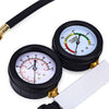 TU - 21 Engine Cylinder Leakage Tester Dual Pressure Instrument Diagnostic Kit