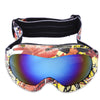 Kid UV Protection Double Anti-fog Lens Spherical Skiing Glasses Snow Goggles