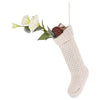 Cute Pure Color Ladies Knitted Christmas Knee Socks