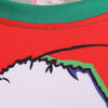 Cute Long Sleeve 3D Santa Claus Print Christmas T-Shirt