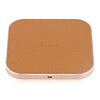 HOCO CW2 PU Leather Aluminum Alloy Frame Qi Wireless Charger for Qi-enabled Devices