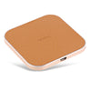 HOCO CW2 PU Leather Aluminum Alloy Frame Qi Wireless Charger for Qi-enabled Devices