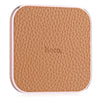 HOCO CW2 PU Leather Aluminum Alloy Frame Qi Wireless Charger for Qi-enabled Devices