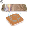 HOCO CW2 PU Leather Aluminum Alloy Frame Qi Wireless Charger for Qi-enabled Devices