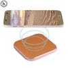 HOCO CW2 PU Leather Aluminum Alloy Frame Qi Wireless Charger for Qi-enabled Devices