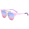 Stylish Cat Ear Ladies Color Coated Sunglasses