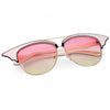 Stylish Cat Ear Ladies Color Coated Sunglasses