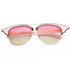 Stylish Cat Ear Ladies Color Coated Sunglasses