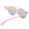 Stylish Cat Ear Ladies Color Coated Sunglasses