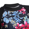 Chic Round Collar Cut Out Floral Swimwear for Women