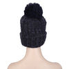 Stylish Lace Venonat Letter Print Ladies Knitted Hat