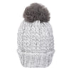 Stylish Lace Venonat Letter Print Ladies Knitted Hat