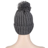 Stylish Cloth Sticking Venonat Ladies Warm Knitted Hat