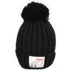 Stylish Cloth Sticking Venonat Ladies Warm Knitted Hat