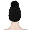 Stylish Cloth Sticking Venonat Ladies Warm Knitted Hat