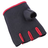 Paired Warm Thicken Water Resistant  Half Finger Glove for Exercise Fitness
