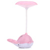 Portable Whale Eye-protection 2.5W LED Desk Lamp Touch Control 3 Dimmable Night Light