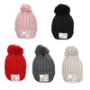 Stylish Cloth Sticking Venonat Ladies Warm Knitted Hat