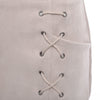 Fashionable Stylish Sheath Bodycon Pure Color Slit Zipper Type Dress for Ladies