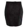 Fashionable Stylish Sheath Bodycon Pure Color Slit Zipper Type Dress for Ladies