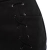 Fashionable Stylish Sheath Bodycon Pure Color Slit Zipper Type Dress for Ladies