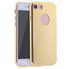 Frosted Electroplate Plating TPU Protective Back Cover for iPhone 7 4.7 inch