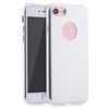 Frosted Electroplate Plating TPU Protective Back Cover for iPhone 7 4.7 inch