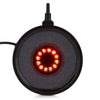 1W 12 LEDs Underwater Flame Lamp Disk Bubble Light
