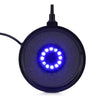 1W 12 LEDs Underwater Flame Lamp Disk Bubble Light