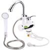 GZU ZM - D4 Rapid Electric Water Heater Kitchen Bathroom LCD Temperature Display Heating Faucet with Shower Head